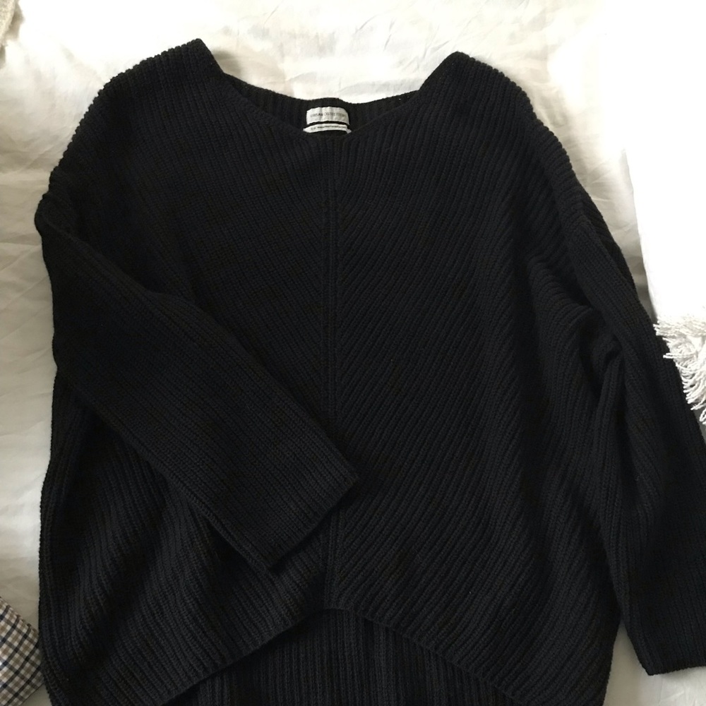 Massively oversized knit sweater